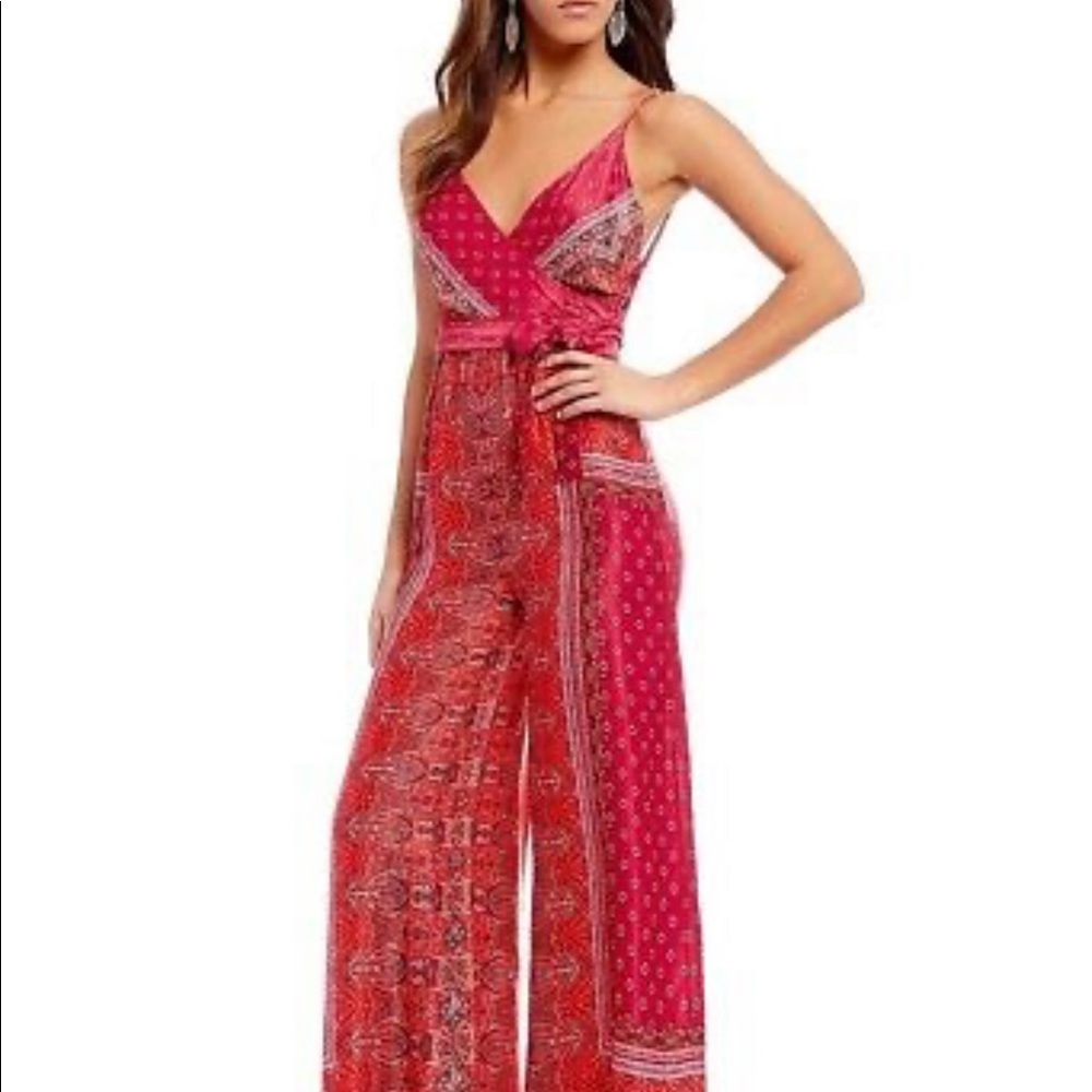 Free People Cabbage Rose Jumpsuit